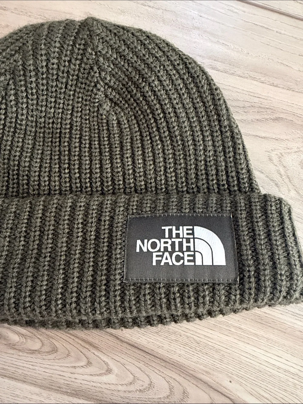 The North Face Olive Knit Cuff Beanie
